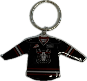 Black Jersey Keychains