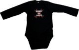 Infant- LS Black Onesie- "Dump & Change"