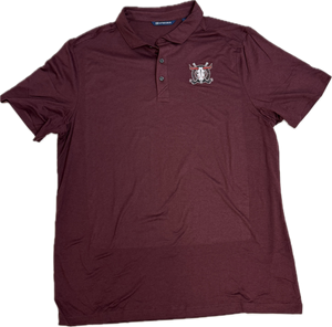 Men's Burgundy Polo