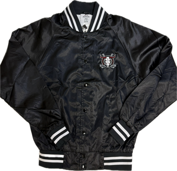 Unisex - Satin Jackets (Black)