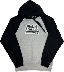 Adult Two Toned Retro Hoodie