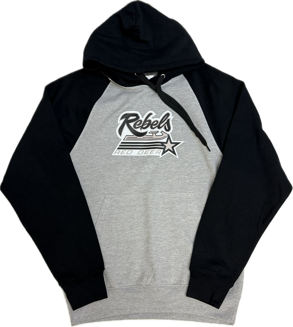 Adult Two Toned Retro Hoodie