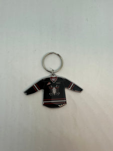 Black Jersey Keychains