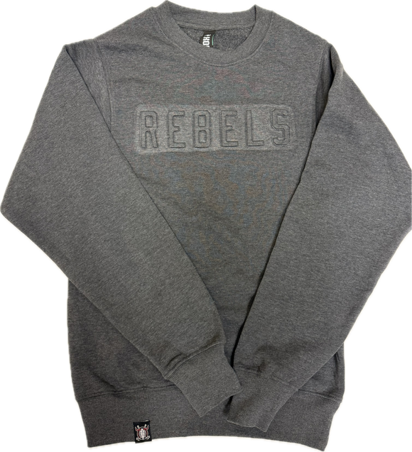 Unisex- Crewneck Charcoal