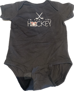 Infant 'I Like Hockey' Onesie